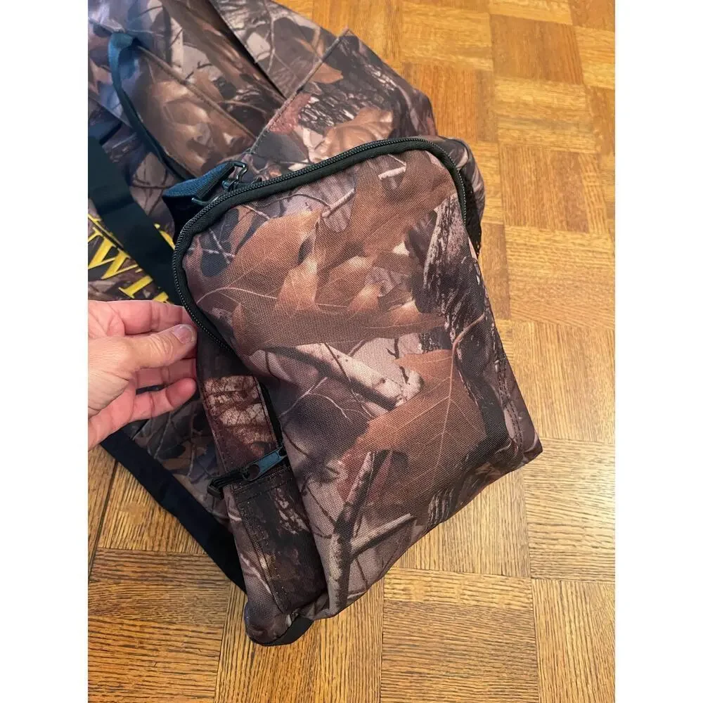 National Wild Turkey Federation NWTF Brown Camo XL Duffel Bag Hunting
